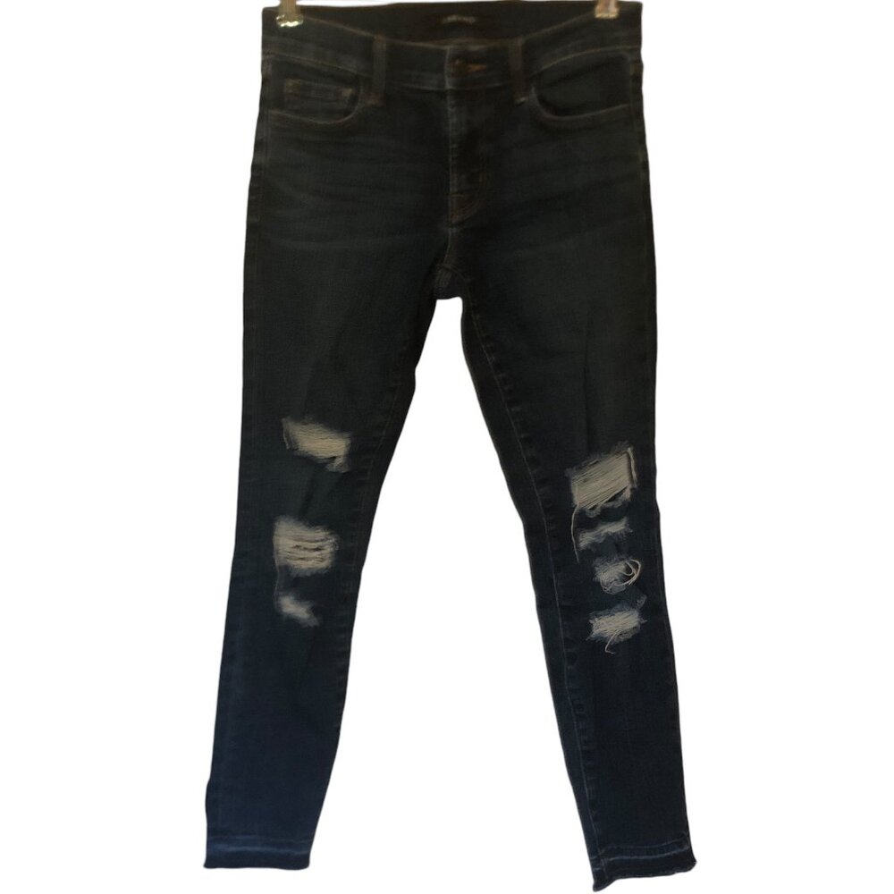 J Brand distressed skinny jeans sz 27